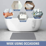 HydroSafe Vierkante Antislip Douchemat