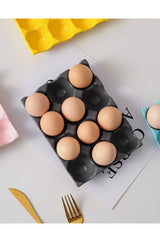OvoLux Keramische Eierhouder – 6- & 12-Vaks Design Eiertray voor Keuken & Koelkast