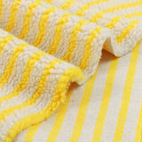 LambSoft Stripe Jacquard Fleece Stof