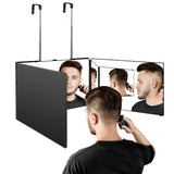 GlamFold 360 – Draagbare 3-Delige Make-up Spiegel met Verstelbare Haak