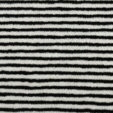 LambSoft Stripe Jacquard Fleece Stof