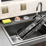 AquaSink Aluminium Keuken Opbergrek – Zelf-afvoerend Gootsteenrek