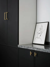 AuriKnob massief messing bal – Luxe Ronde Kast- & Ladegrepen