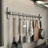CookEase Keuken Wandrek – Multifunctionele Organizer voor Deksel, Spatel & Kookgerei