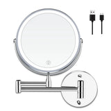 LumiView 8" Oplaadbare Make-up Spiegel met Verlichting