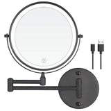 LumiView 8" Oplaadbare Make-up Spiegel met Verlichting