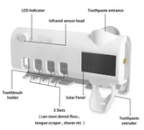 SolarBright UV Tandenborstelhouder met Tandpasta Dispenser