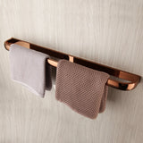 Monite Luxe Roségouden Badkamer Accessoire Set