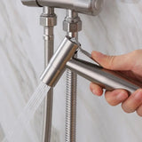 Toiletsproeier / Bidetkraan – RVS | Horizontale Sproei