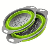 FlexiDrain – Opvouwbare Siliconen Groente- en Fruitwasmand