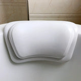 HydroLuxe Anti-Slip Badkussen met Siliconen Spons & PU Cover
