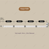 AquaExpand Uittrekbare Zuignap Douchegordijnstang