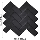 StickaTile 3D Tegellook Wandstickers – Zelfklevende Warmtebestendige Tegelstickers (10 stuks)