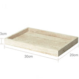 Travèra Beige Travertin Badkamer Accessoires Set