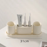 ZenTerra Wabi-Sabi Badkamer Set – Europese Natuurstenen Badkameraccessoires