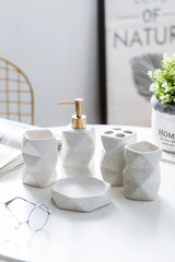 Keramische Badkameraccessoireset – Scandinavische Stijl
