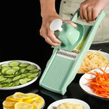 SlicePro – Multifunctionele Groente- en Fruitsnijder met Handgreep