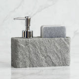StoneTouch Zeepdispenser met Sponshouder