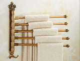Goudluxe Vouwbaar Handdoekrek – Geborsteld Goud