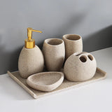 NordicResin Luxe Badkameraccessoires Set