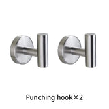 SteelPure Geborstelde RVS Badkamer Accessoireset