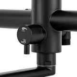 AquaFlex Wandkraan met Zijspuit – 360° Draai