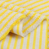 LambSoft Stripe Jacquard Fleece Stof