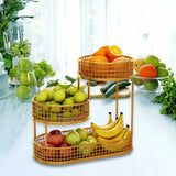 FruitElegance – Metalen Draadmand voor Fruit & Groenten