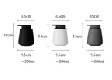 CeramiLux 300ml Luxe Keramische Zeepdispenser – Voor Zeep, Shampoo, Conditioner of Lotion
