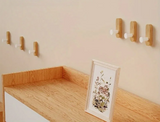 NordicWood Walnoothouten Wandhaken