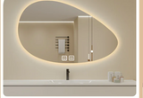 LUMINAIR Onregelmatige LED Badkamerspiegel