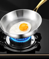 ChefSteel – Professionele RVS Koekenpan voor Gas & Inductie