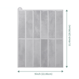 MarbleStyle – 3D Marmer Zelfklevende Wandtegels (10 stuks)