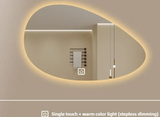 LUMINAIR Onregelmatige LED Badkamerspiegel