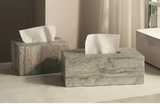 WabiSabiStone Natuurlijke Zilveras Badkameraccessoires