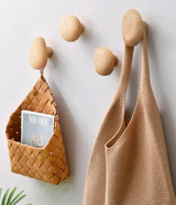 NordicPebble Massief Houten Wandhaak