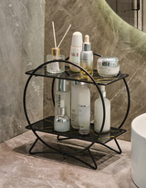 AureliaTower Luxe 2-Laags Badkamer & Make-up Organizer