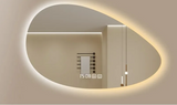 LUMINAIR Onregelmatige LED Badkamerspiegel