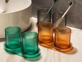 ColorSip ThuisCup– Kleurrijke Anti-Val Badkamerbeker