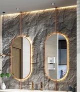 LumiÉvo Ovale Hangspiegel met LED