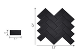 Herringbone Luxe – Zelfklevende Wandtegels