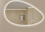LUMINAIR Onregelmatige LED Badkamerspiegel