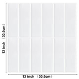 VividTiles Peel & Stick 3D Wandtegels