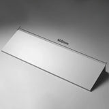 DUOWARE Wandrek Zwart/Wit – Aluminium Organizer voor Badkamer, Keuken of Slaapkamer