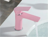 Amora Wastafelkraan – Stijlvolle Koud/Warm Waterkraan met Messing Behuizing