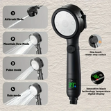AquaVision LED Douchekop met Digitale Temperatuurweergave – Hoge Druk