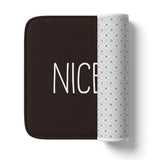GirlbossMood Design Badmat – Antislip Microfiber Badkamerkleed met Statement Print