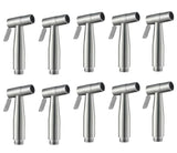 PureJet Handdouche voor Toilet – Roestvrijstalen Hand Bidet – Zelfreinigend, Wandmontage & Krachtige Waterstraal