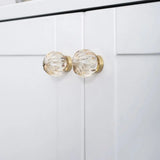 LuxoraCrystal Champagne Knop