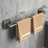 AquaShelf Wandgemonteerd Badkamerschap – 1-Laags Aluminium Organizer